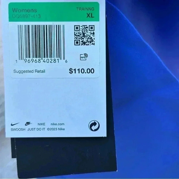 Nike DriFit Light Blue purple Leggings size XL - Picture 7 of 7